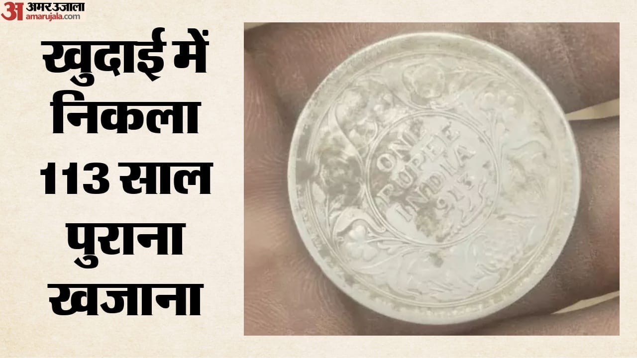 खुदाई में निकला सिक्का