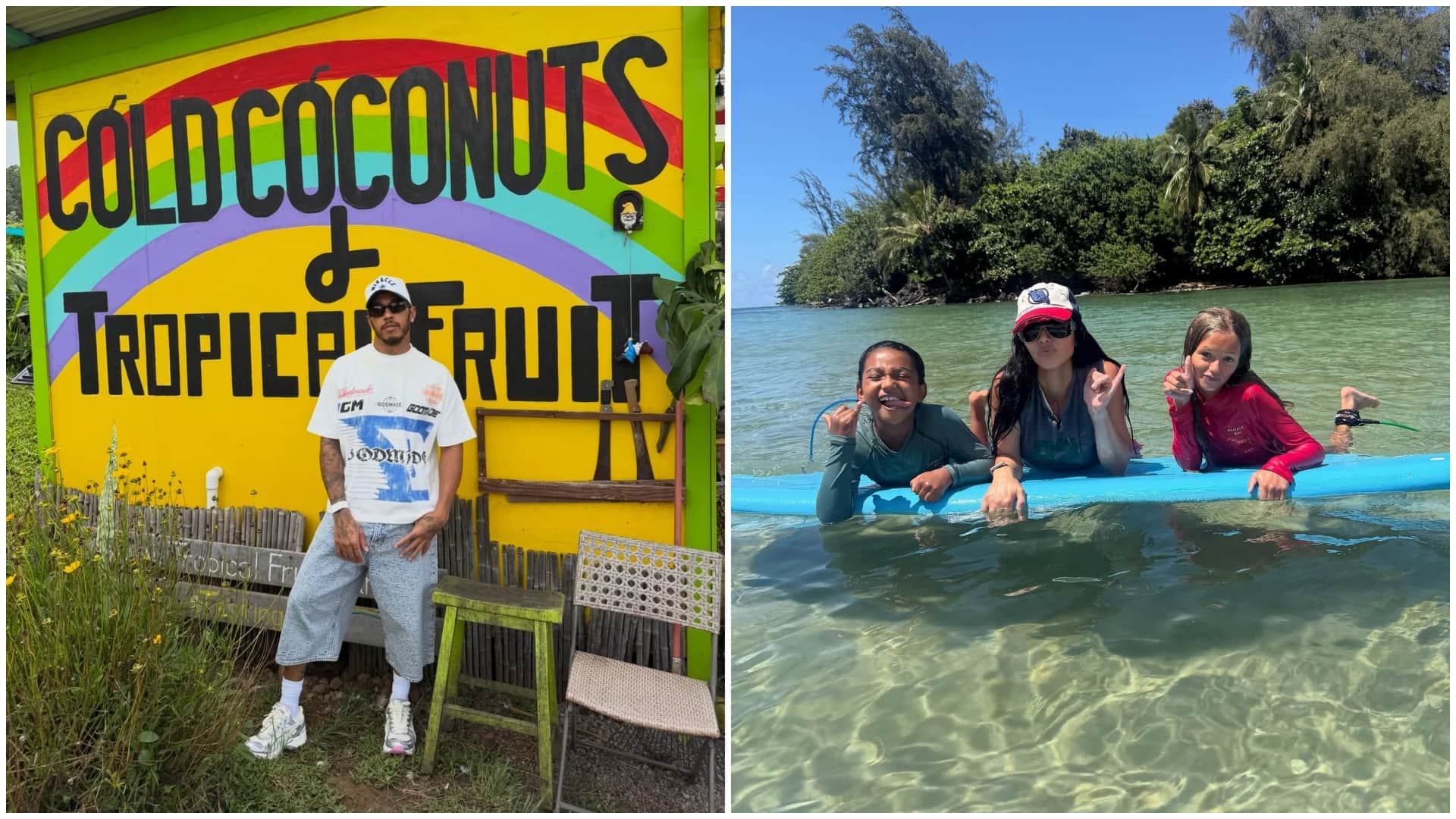 Kim Kardashian and Lewis Hamilton's Cozy Summer Getaway: Beach Walks, Surfing and Romance Rumours