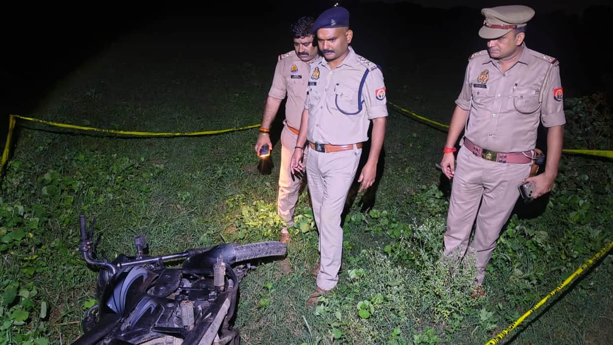 Ghazipur police encounter Accused of shooting father-in-law and brother-in-law arrested