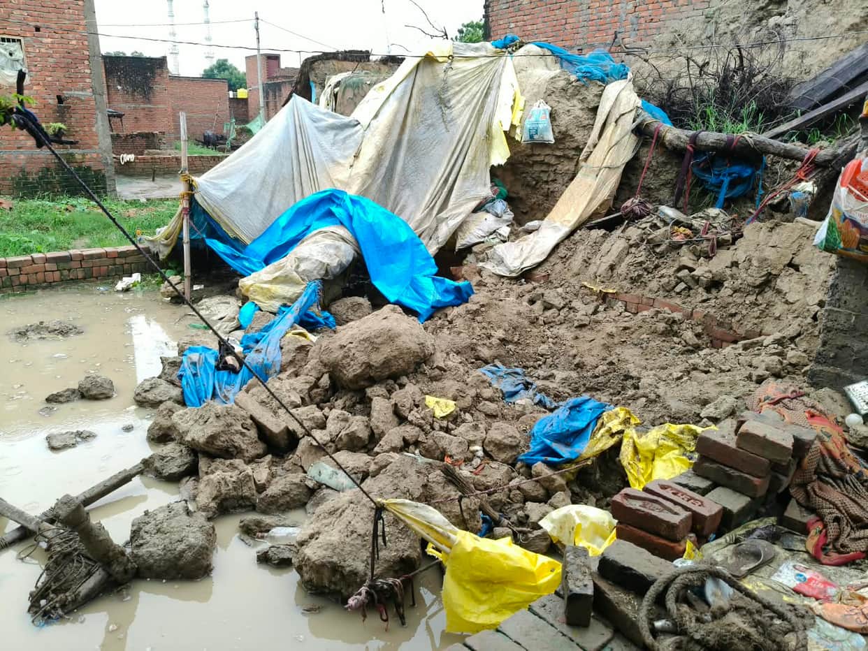 Farrukhabad: Woman Dies as Mud Wall Collapses After Rain, Two Injured