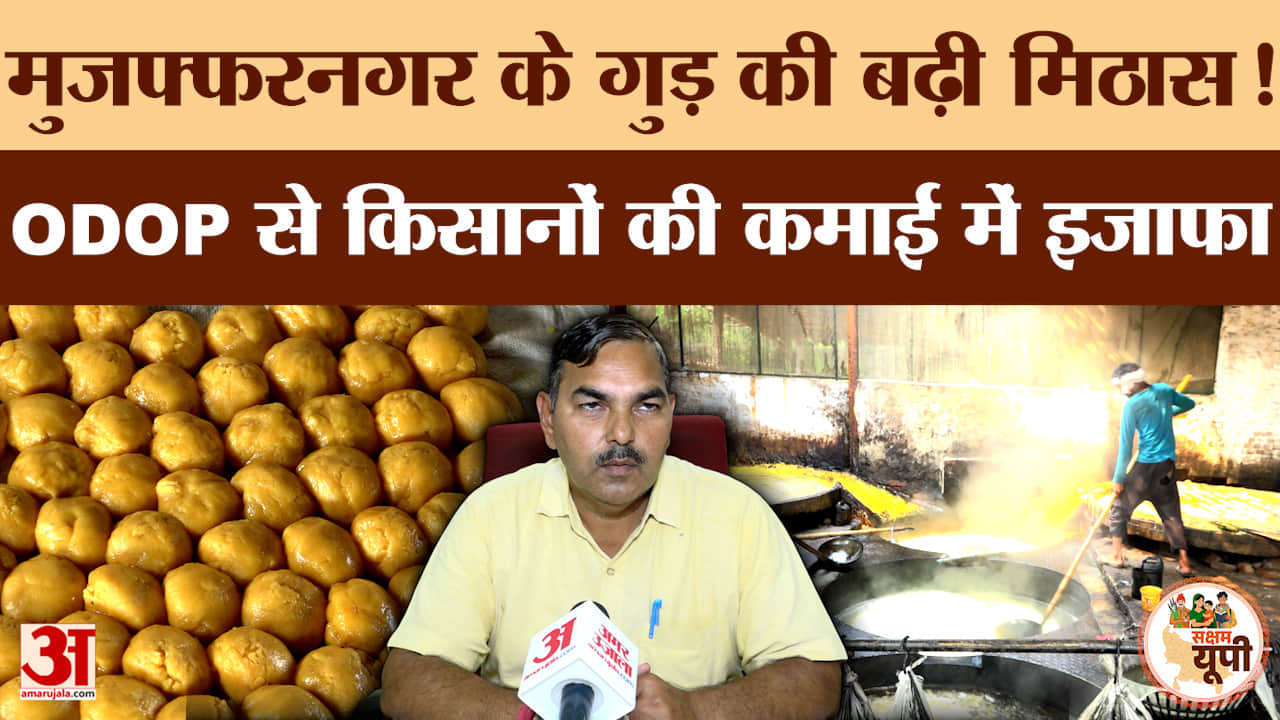Muzaffarnagar Ground Report: मुजफ्फरनगर के गुड़ को ODOP से मिली नई पहचान, किसानों की बढ़ी आमदनी