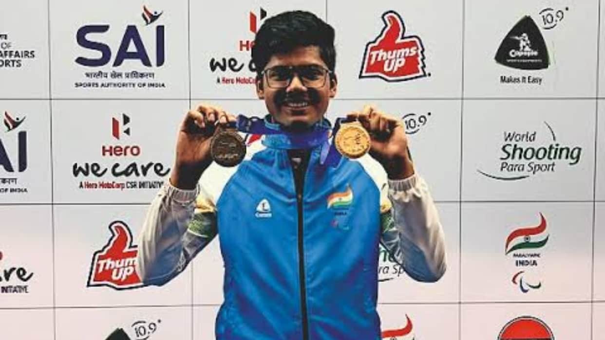 rudransh khandelwal arjuna award youngest para shooter
