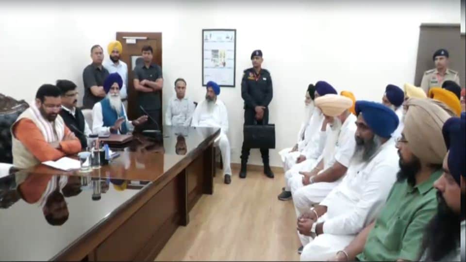 Sikh community protest in Ambala averted on August 25