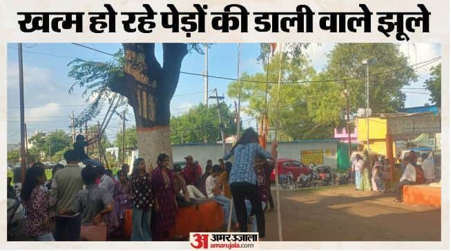 UP: Sawan Arrives, But Traditional Swings Disappear from Villages