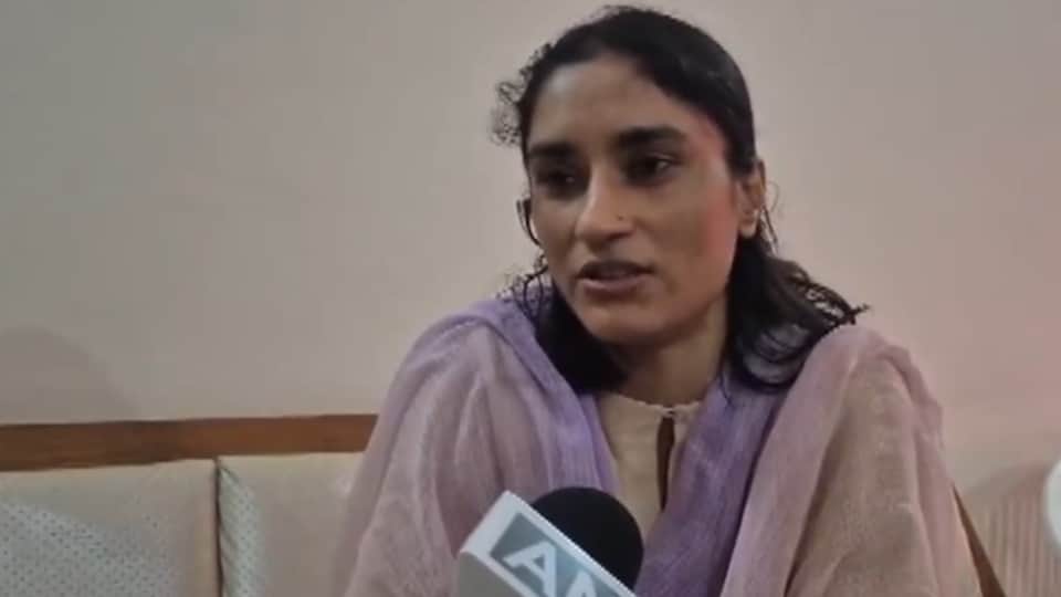 Haryana: Vinesh Phogat on Brij Bhushan Sharan Singh he has BJP support he will certainly be punished.