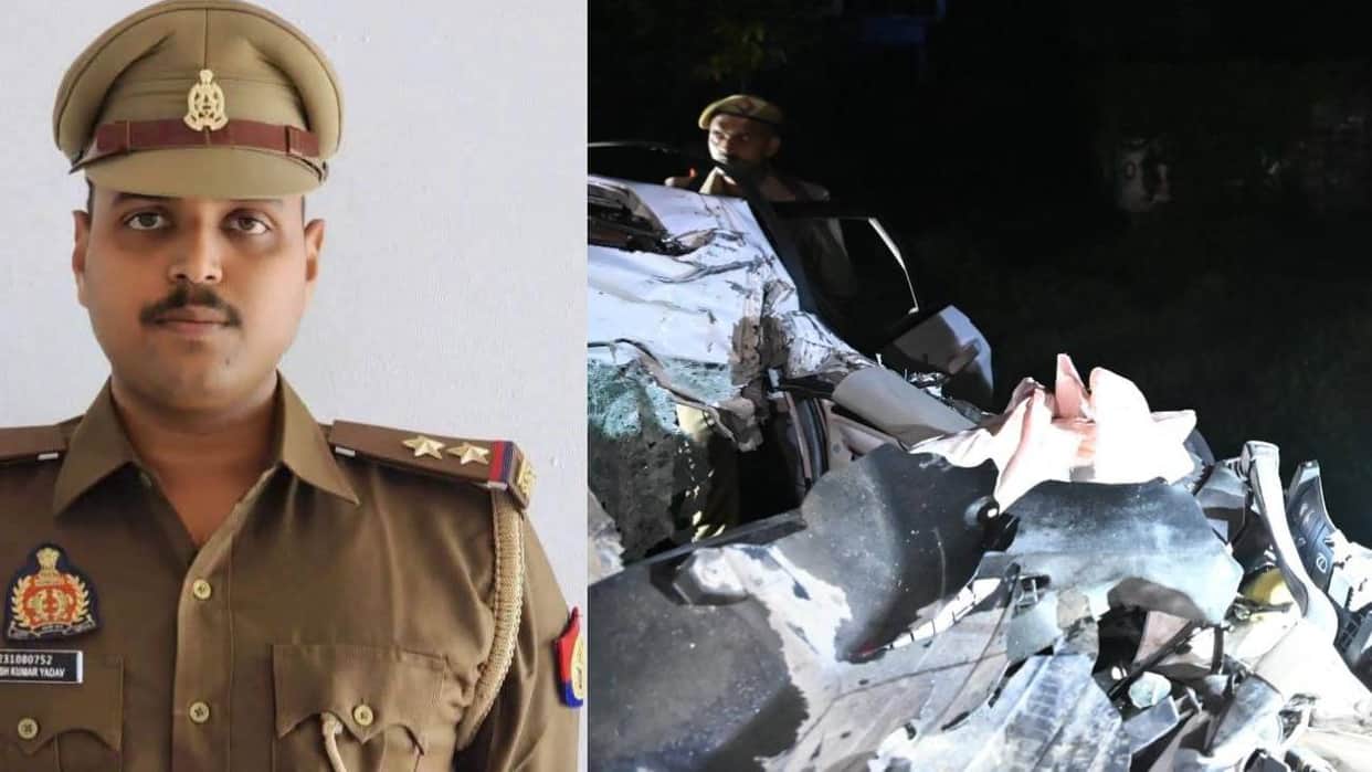 Ayodhya: Accident during patrol in Ayodhya; Sub-Inspector dies, constable in critical condition.