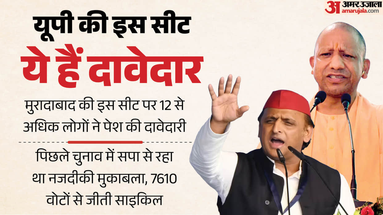 Bilari Assembly Election Over a Dozen BJP Ticket Aspirants Emerge Highest in Moradabad seat UP news in Hindi