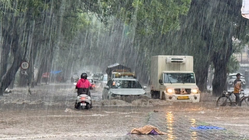 Rain in Chandigarh Panchkula mohali today all update