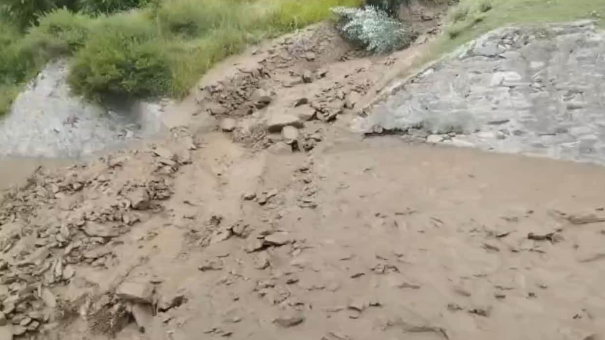 Cloudburst in Gund's Haknar causes a stir in the area