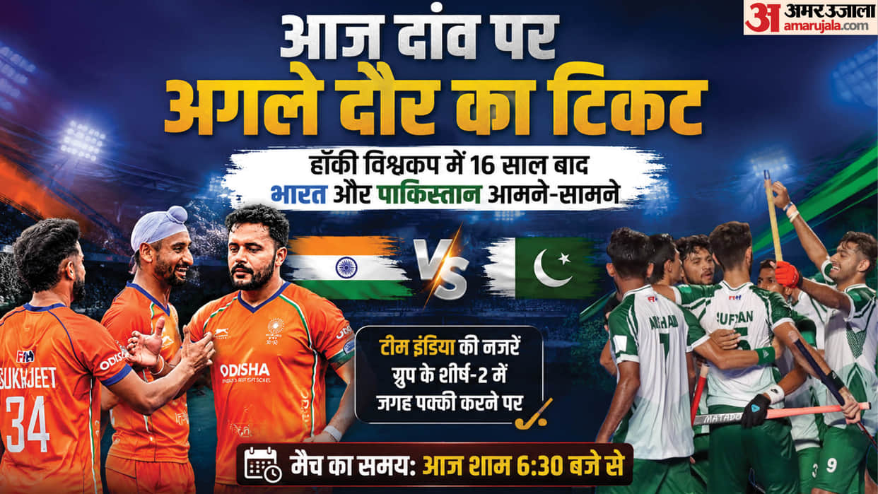 IND vs PAK: India vs Pakistan in Hockey World Cup Today; Know Head-to-Head Record and Where to Watch