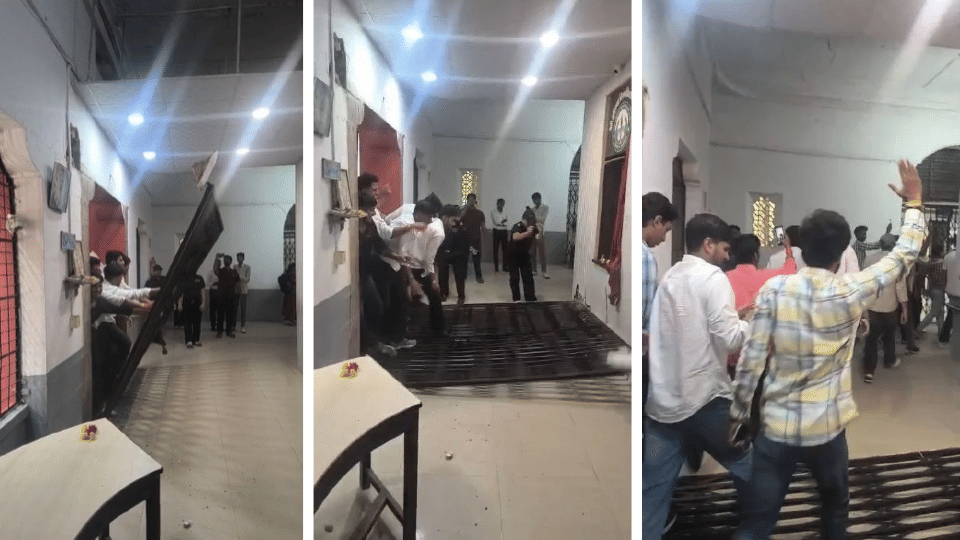 indore-news-davv-student-union-election-protest-fir-registered