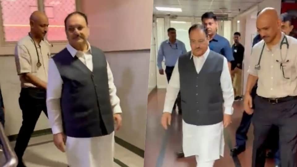 Union Minister JP Nadda discharged from AIIMS Delhi