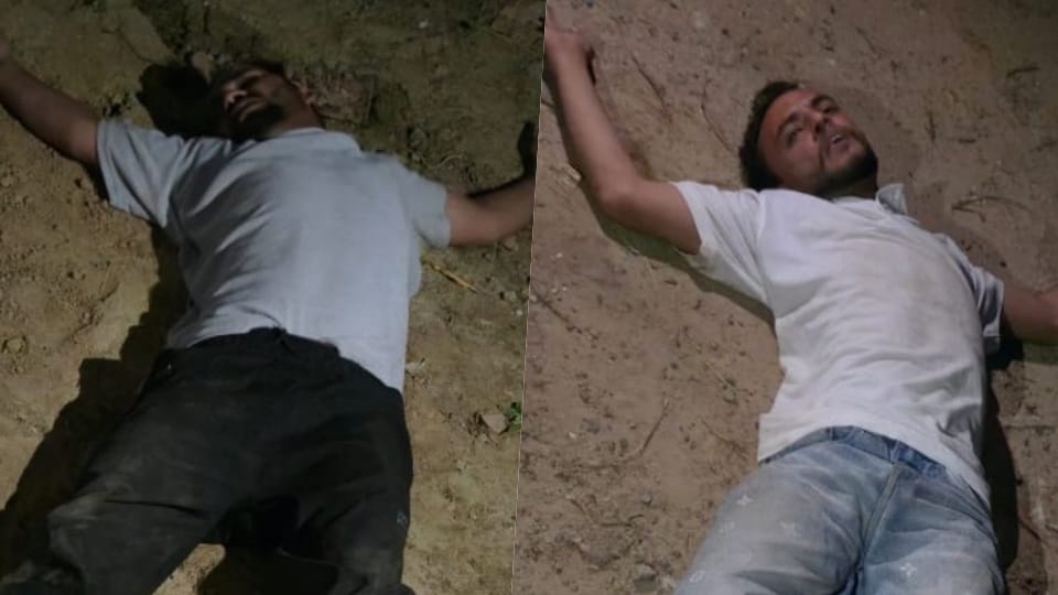 मुठभेड़ में घायल चेन स्नैचर