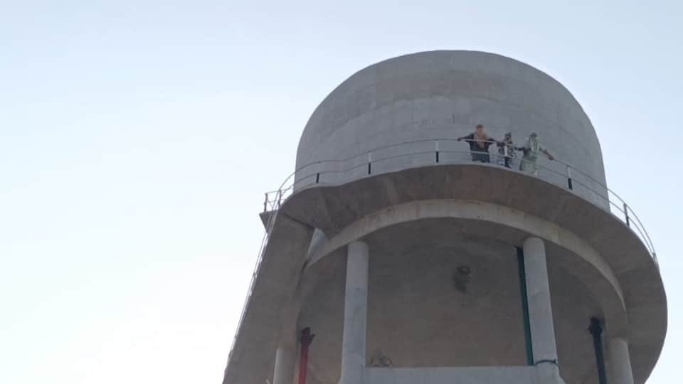 Barnala three young women victims of misdeed climbed onto water tank