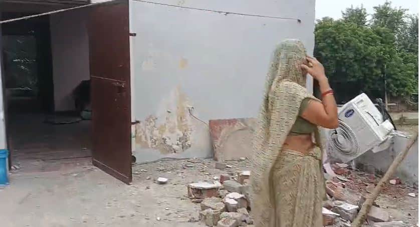 Gas Cylinder Explodes While Making Tea, Walls and Doors Blown Away in Agra's Kheda Pachgai