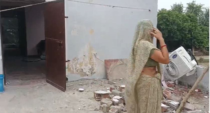 Gas Cylinder Explodes While Making Tea, Walls and Doors Blown Away in Agra's Kheda Pachgai