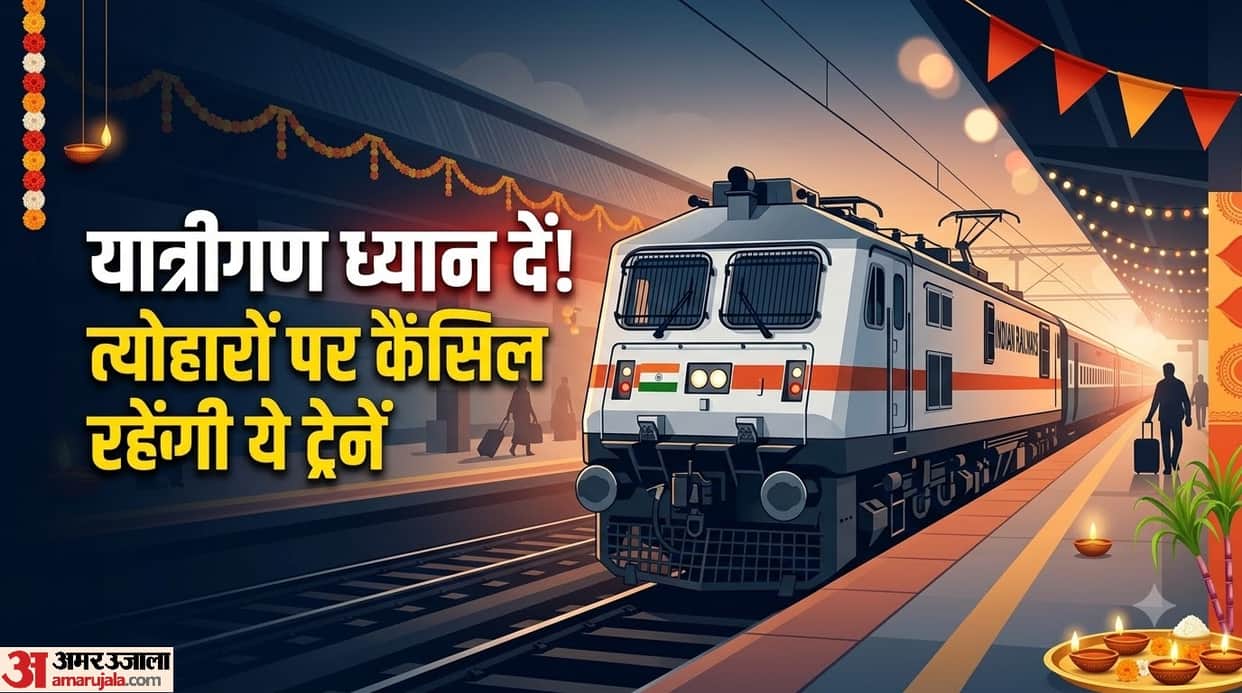 Indian Rialways several train cancelled for September and October 2026 mein kaun si trains cancel hain