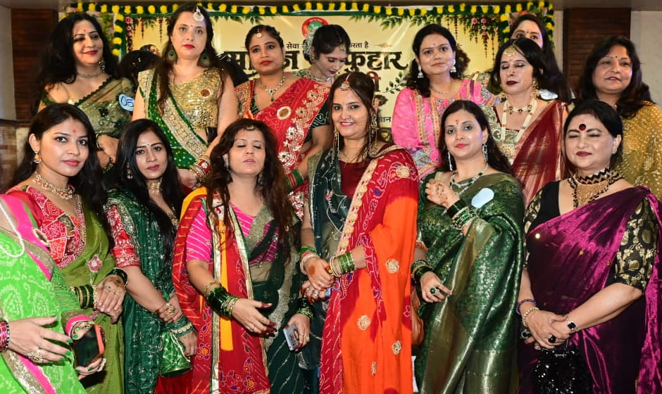 Kanpur: Teej Festival Held; Mohita Deshpande Crowned 'Sawan Sundari'
