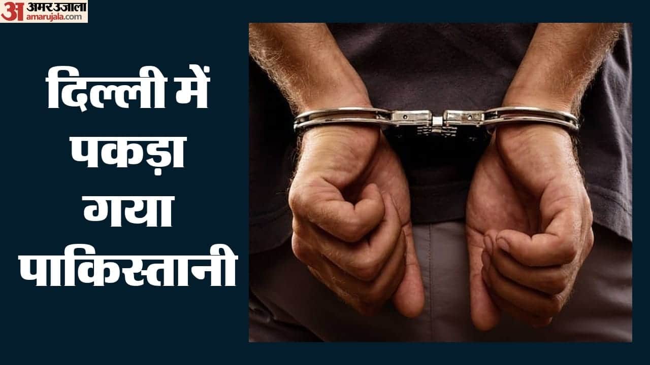 दिल्ली से पाकिस्तानी नागरिक गिरफ्तार