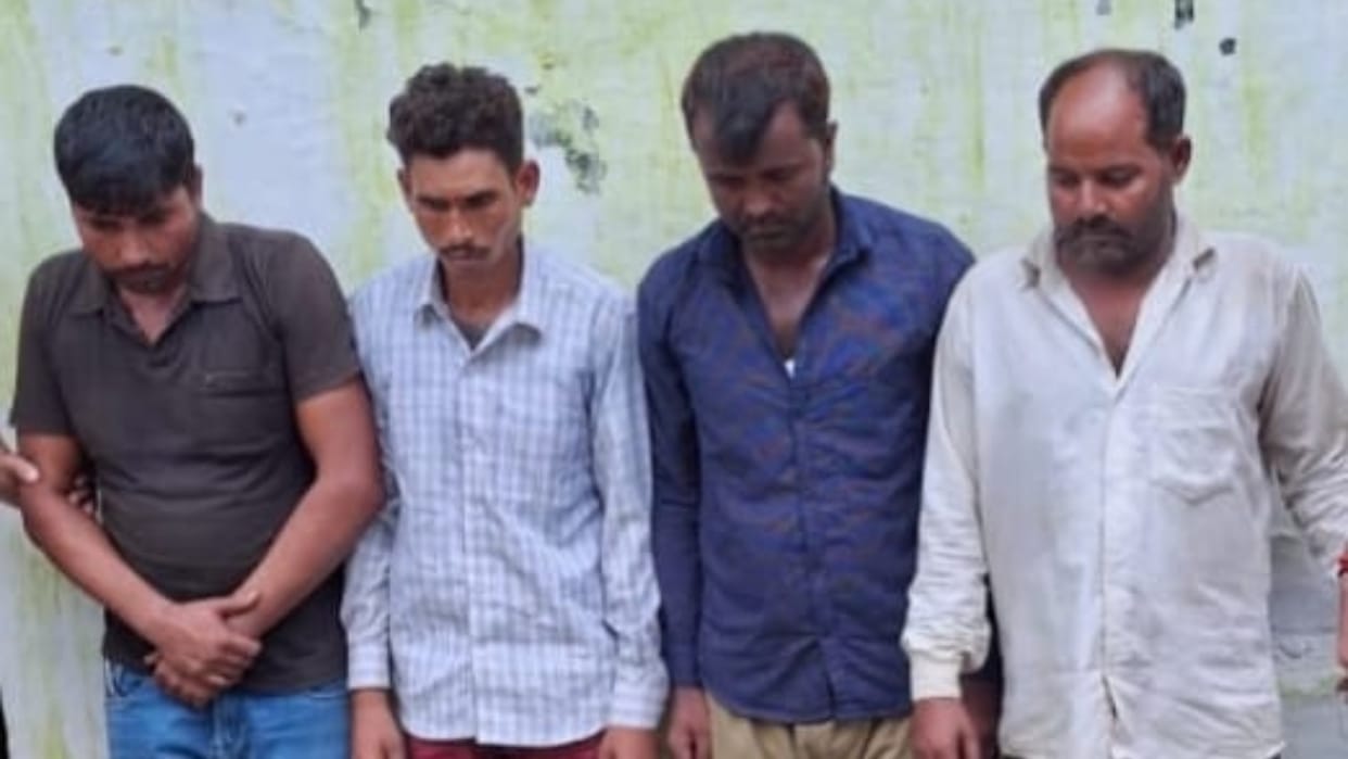 Four accused arrested for transporting meat in sacks in Pilibhit