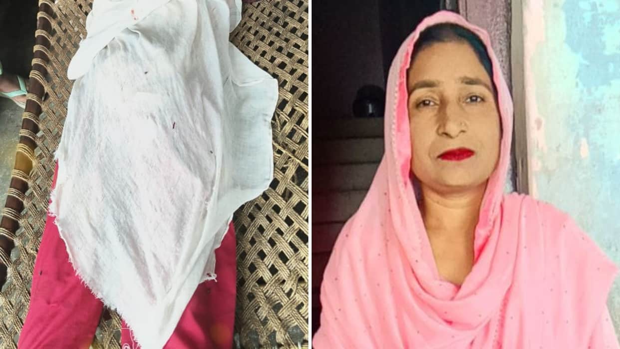 Murder in Azamgarh Woman throat slit police question villagers and are investigating motive