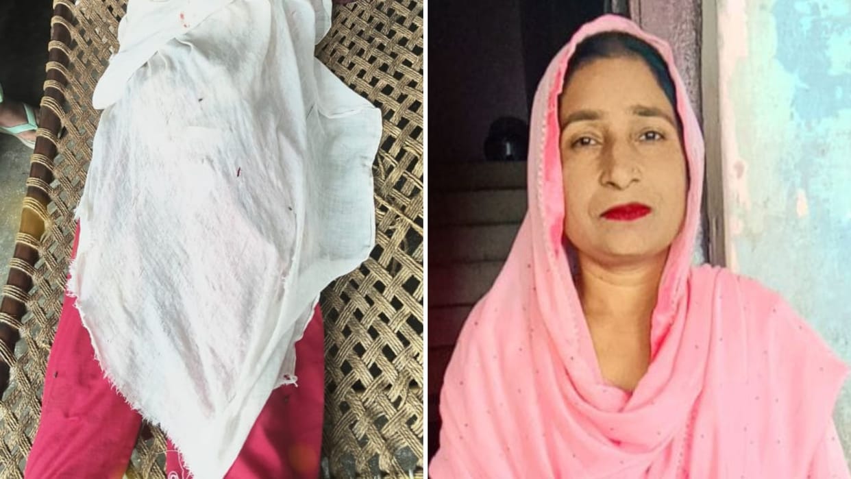 Murder in Azamgarh Woman throat slit police question villagers and are investigating motive