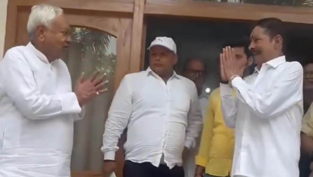 Anant Singh arrives to meet Nitish Kumar – JDU News, Bihar Politics: Patna News