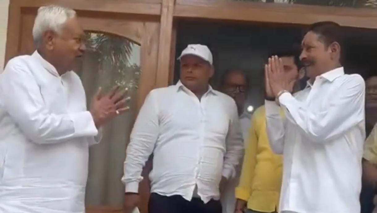 Anant Singh arrives to meet Nitish Kumar – JDU News, Bihar Politics: Patna News