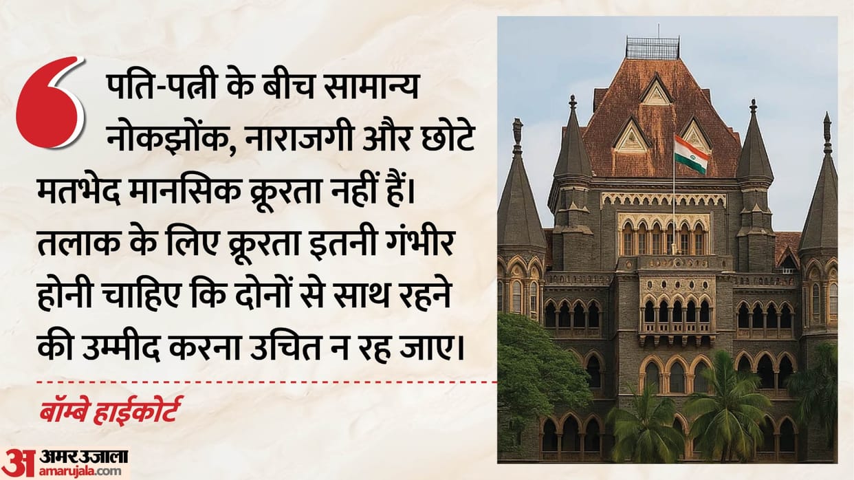 routine marital disagreements not mental cruelty bombay high court rejects divorce plea