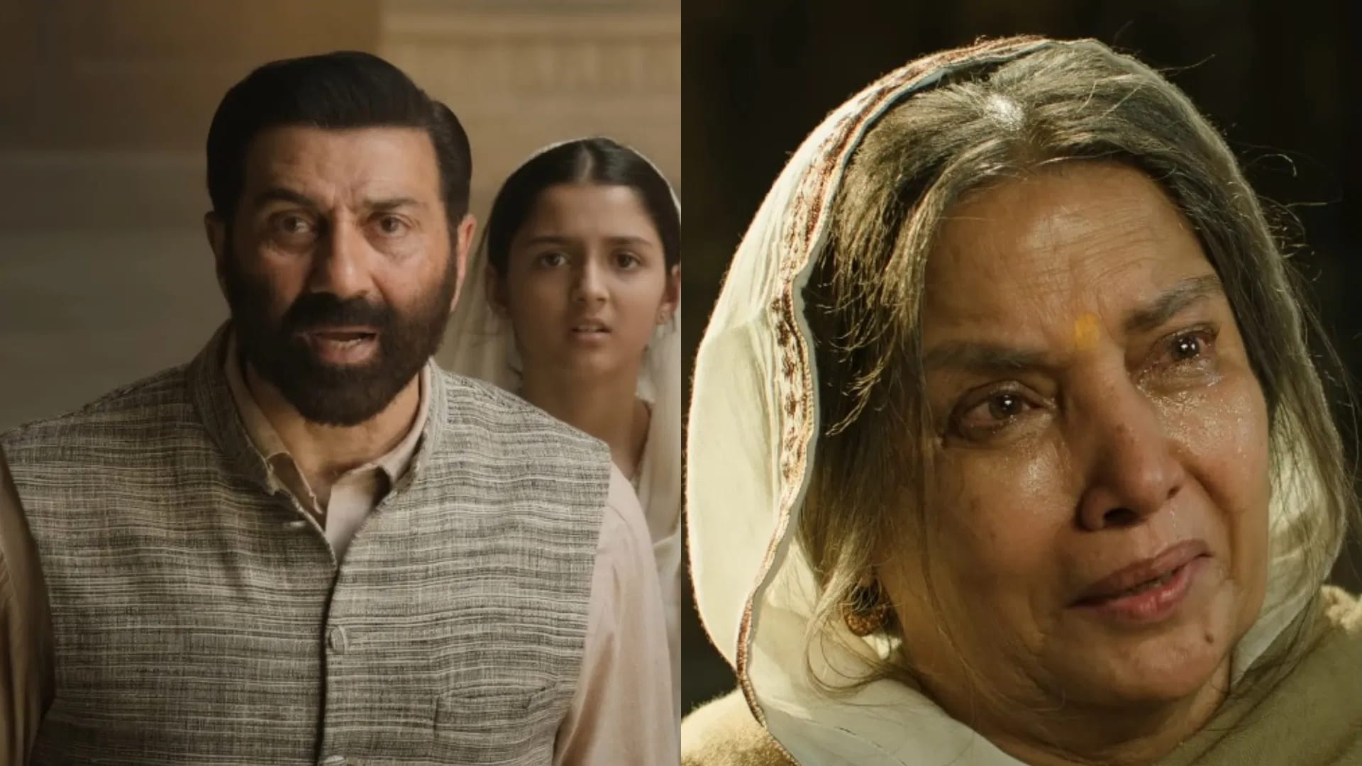 Why Batwara 1947 poster against each other sunny deol defend Shabana Azmi criticism