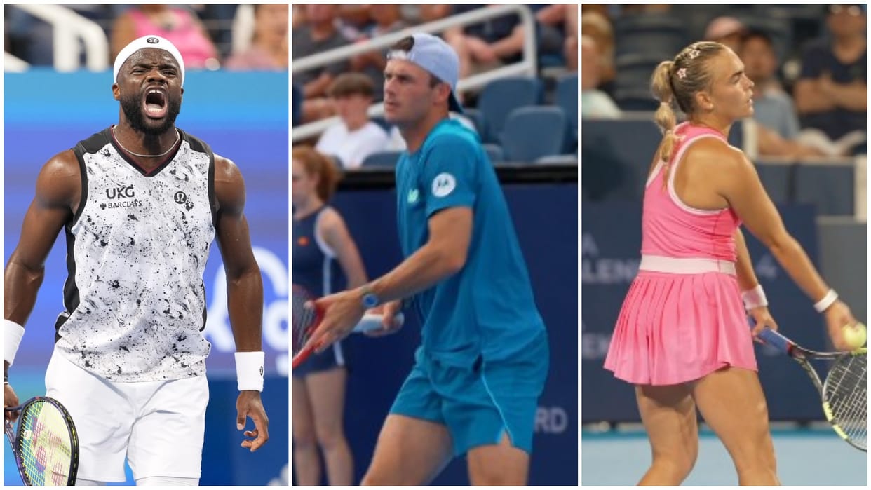 Cincinnati Open: Sara Bejlek Stuns Aryna Sabalenka; Tiafoe, Tommy Paul, Fils and Fritz Reach QFs