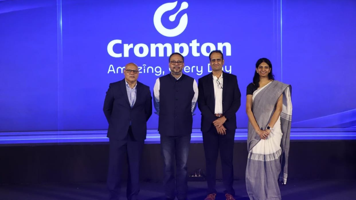Crompton Unveils Brand Identity Refresh 'Crompton 2.0'; Launches Super-Premium Brand Rhion