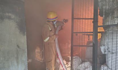 Kanpur: Fire breaks out at mattress factory; eight fire tenders bring it under control