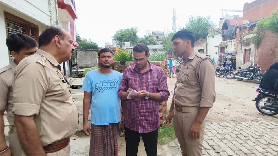 three-storey house built on SP MLA Waqf land will be demolished notice has been pasted In Sambhal