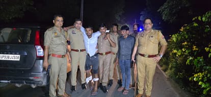 Two Accused in Murder Case Arrested After Police Encounter in Etawah