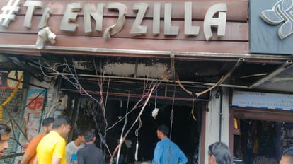 Massive Fire Breaks Out at Trading Firm in Lal Bangla’s New Vegetable Market, Loss Estimated at ₹40-50 Lakh