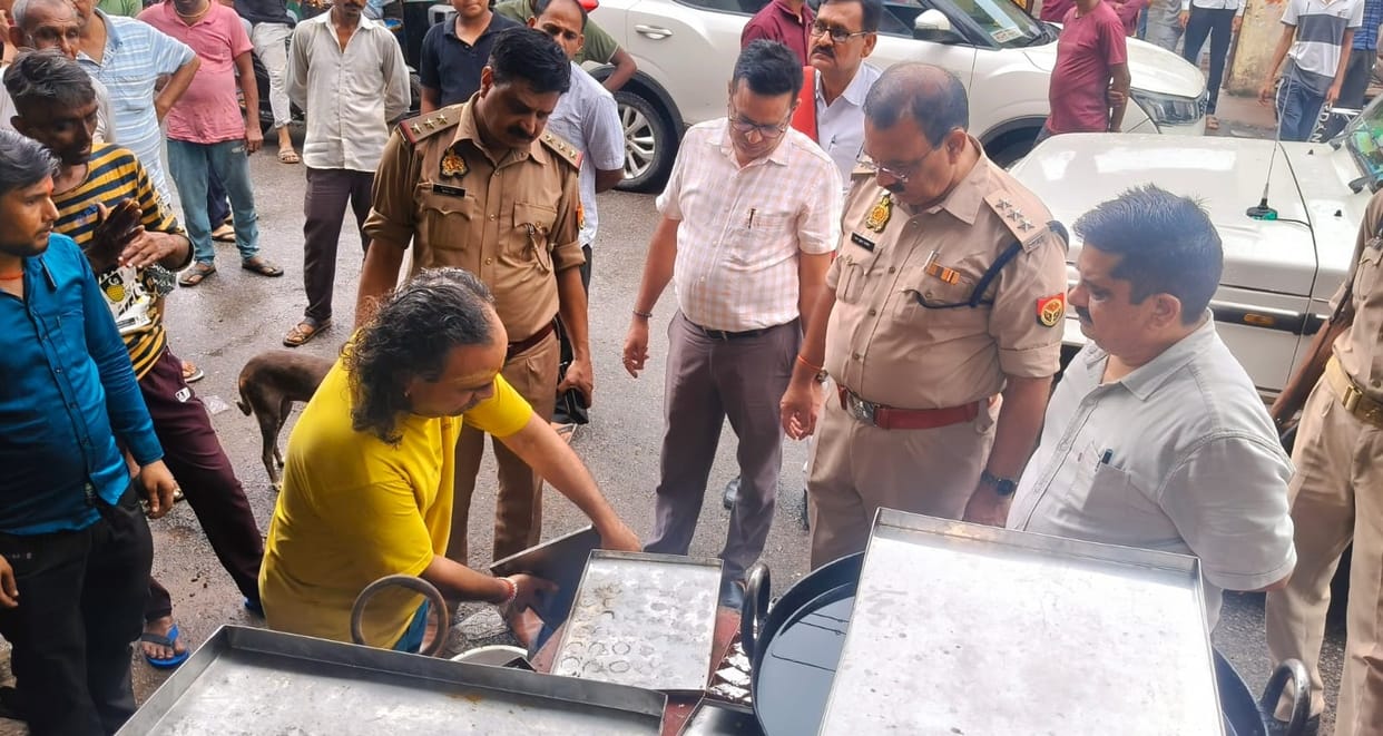 Hamirpur Food Department raids sweet shops; use of banned silver vark found six samples sent to the lab