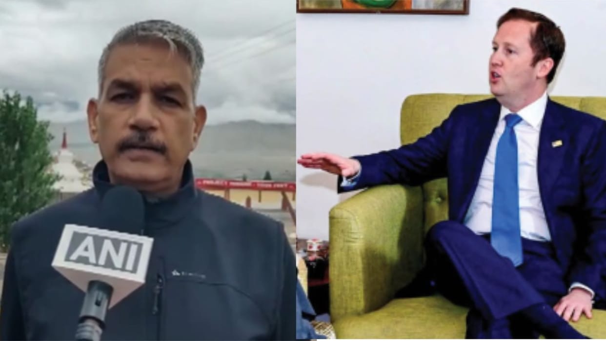 DP Pandey reaction to US Ambassador to India Sergio Gor statement on Jammu and Kashmir