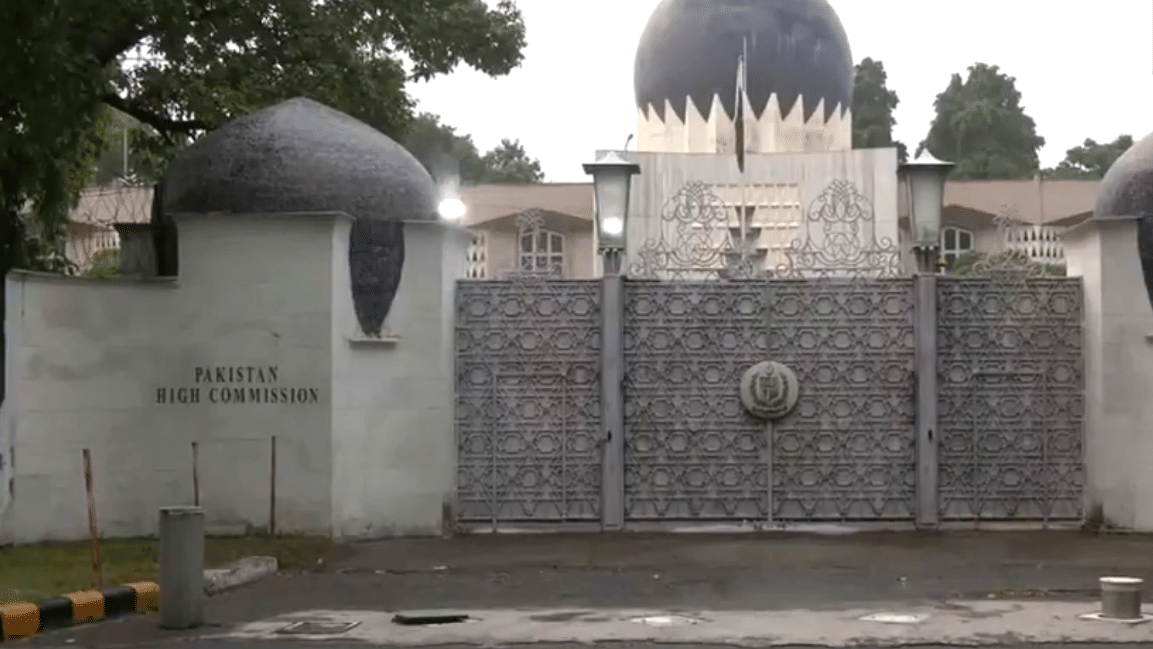 India-Pakistan Relations Security perimeter outside Pakistan High Commission Delhi removed what is the reason