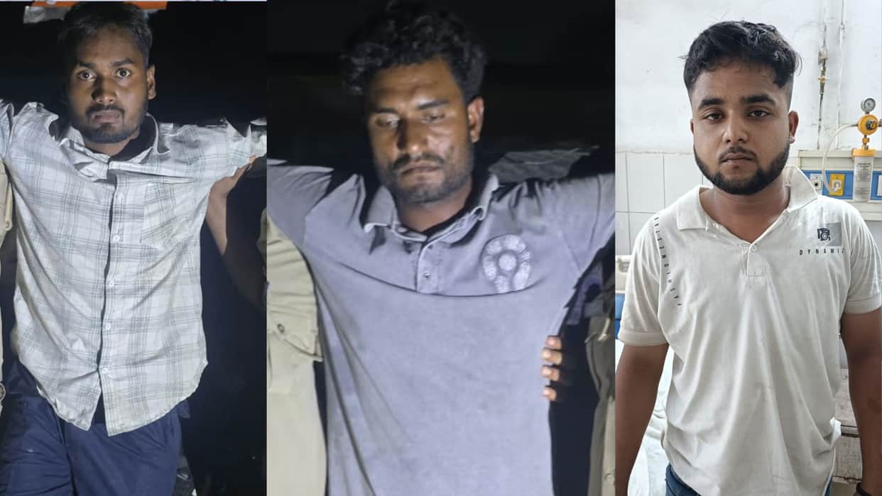 Four members of an inter-district theft gang arrested in an Azamgarh police encounter