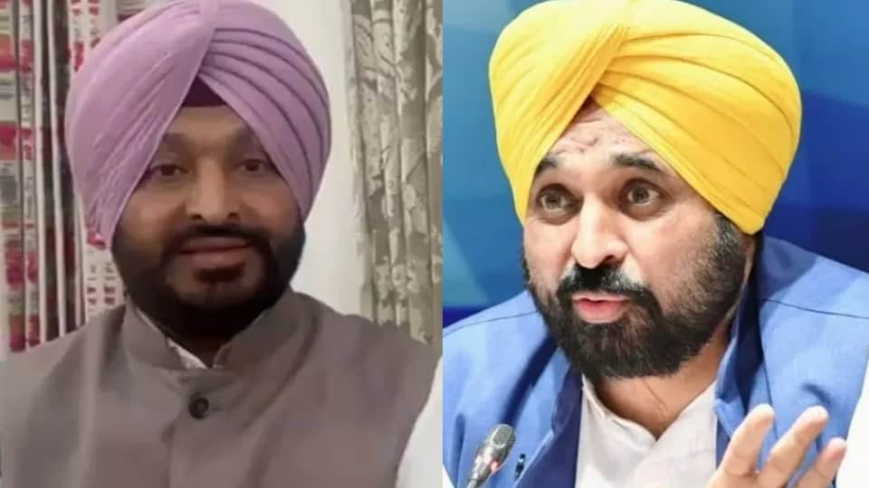 Ravneet Bittu hits back at CM Bhagwant Mann statement on ED