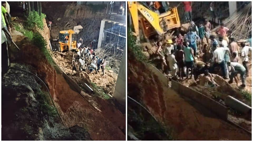 One labour died several injured after being buried under debris in Mohali