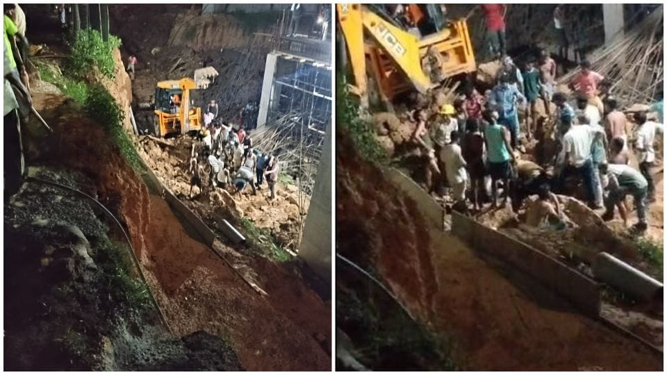 One labour died several injured after being buried under debris in Mohali