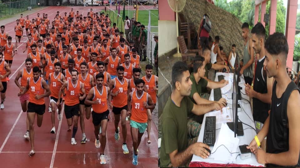 Agniveer Recruitment Rally: 880 Candidates from Bijnor Qualify in Physical Race