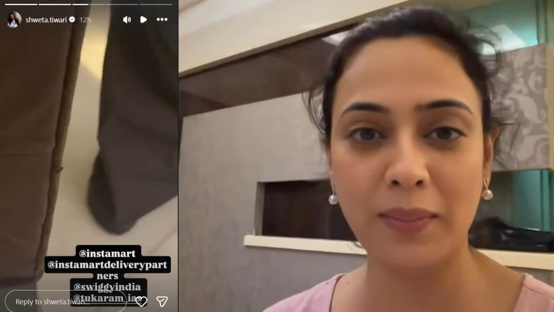 Shweta Tiwari Seeks Tukaram Mundhes Help After Cockroach Is Delivered With Cold Drinks