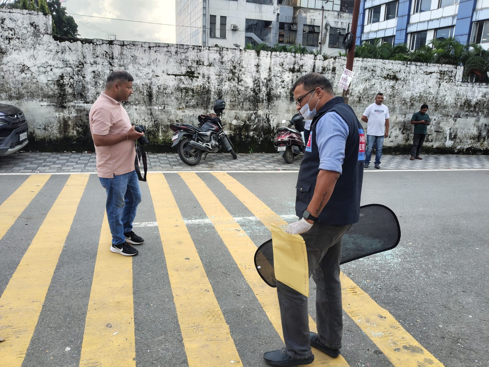 Panic After Firing in dehradun An argument over an old rivalry escalates Than Youths Shoot and Abscond Photos