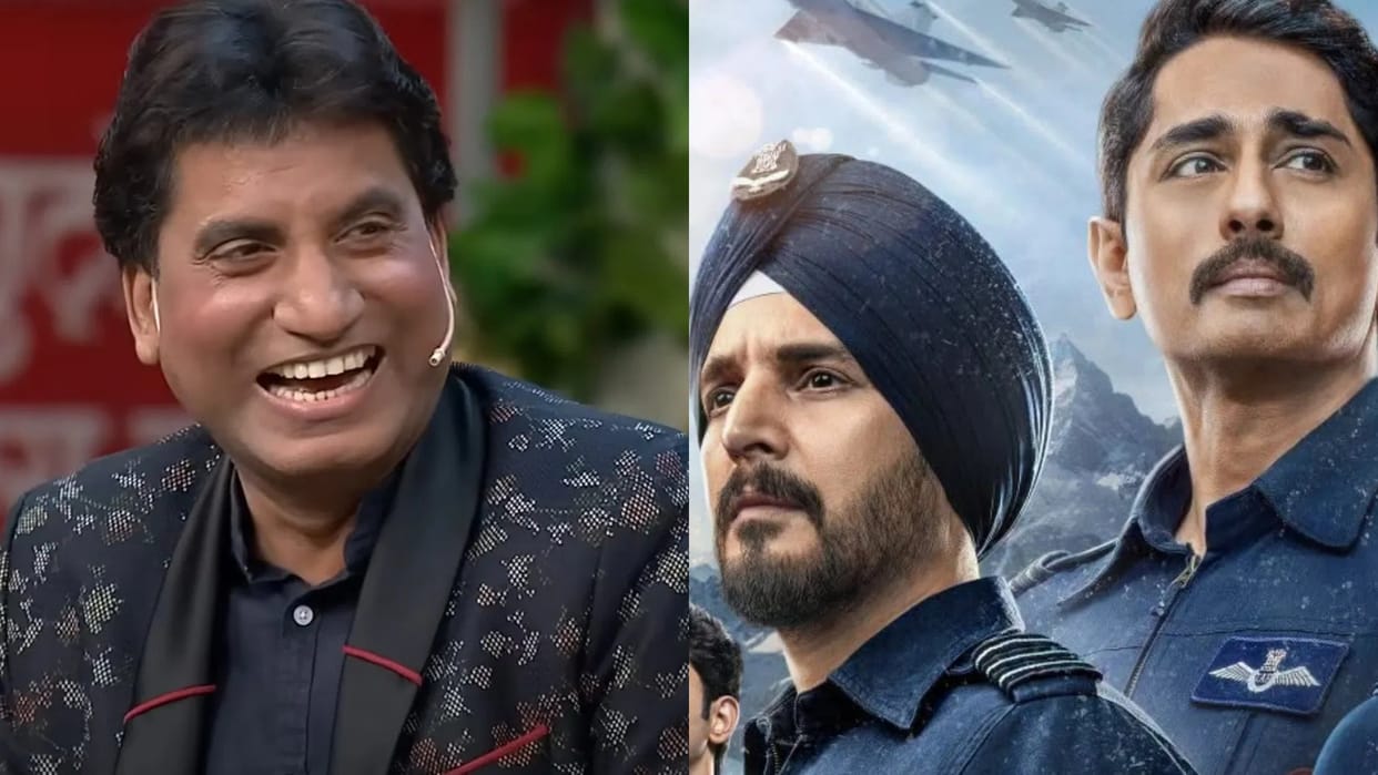 what is late comedian raju shrivastava connection with Operation Safed Sagar