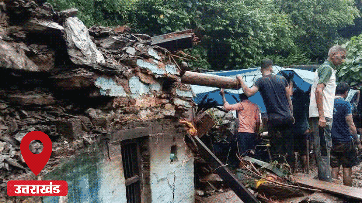 उत्तर भारत में मानसूनी आफत:प्रयागराज हुआ पानी-पानी, हिमाचल और उत्तराखंड में भूस्खलन से तीन-तीन लोगों की मौत – Prayagraj Himachal Uttarakhand Rain Flood Landslide News