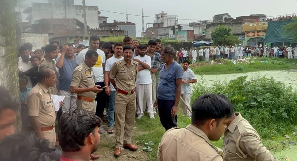 अमरोहा में चार दिन से लापता बच्ची का शव बरामद