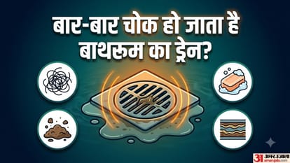 बार-बार चोक हो जाता है बाथरूम का ड्रेन?